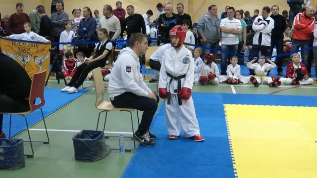 Taekwondo ITF Нуруллин Тимур (МШТ) vs Постнов Егор (Перспектива) финал первенство школа Президент смотреть онлайн