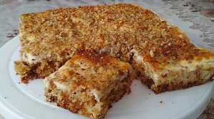 Быстрый пирог из овсяных хлопьев для пп диеты и для диабетика.mp4