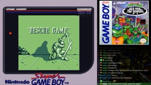 Teenage Mutant Ninja Turtles II: Back from the Sewers (GB) - 2 part смотреть онлайн