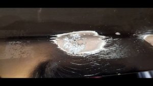 Убрал рыжики с крышки багажника