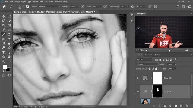Remove Shadow 20X FASTER in Photoshop! (Updated) смотреть онлайн