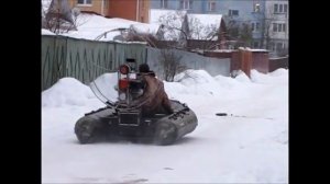 Аэролодка с двигателем 9 л.с.