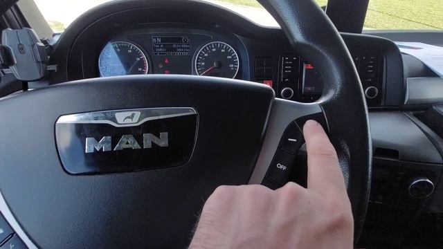 MAN TGX | Назначение клавишей и кнопок управления | Функции меню смотреть онлайн
