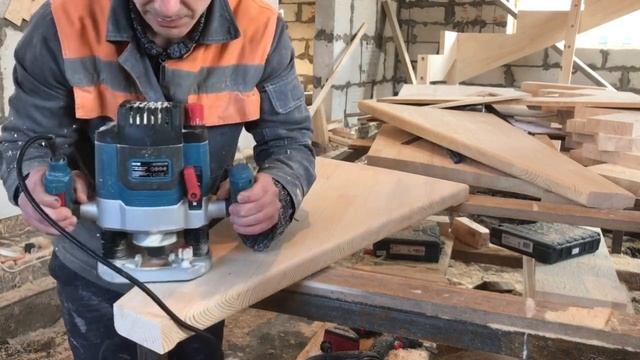 Как сделать забежные ступени на лестницу первая и последняя