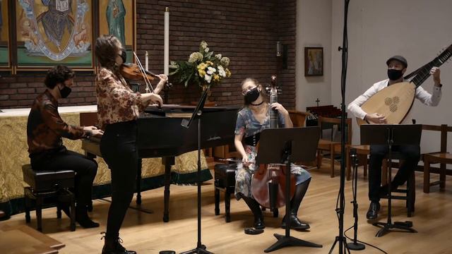 Elisabeth Jacquet de la Guerre- Violin Sonata No.1 in D minor смотреть онлайн