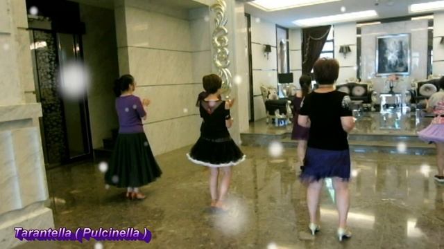 Tarantella ( Pulcinella ) Line Dance(高雄星海灣Stars) смотреть онлайн
