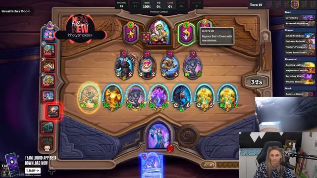 Malygos with an insane opener!! - Hearthstone Battlegrounds смотреть онлайн