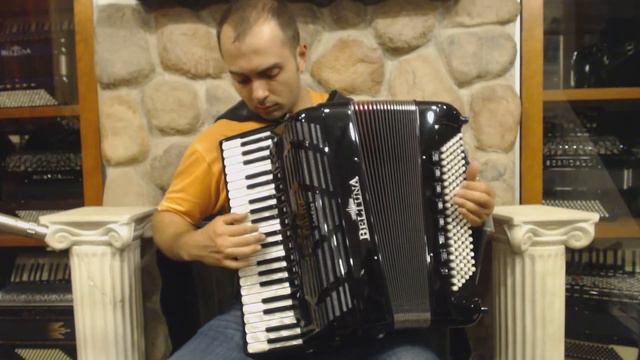BELTLEAIVC120BK - NEW Black Beltuna Leader IV Piano Accordion LMMH 41 120 $9,999
