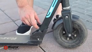 Городской двухколёсный самокат Razor A5 AIR с надувными колёсами 200 мм   2