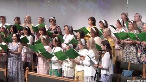 Пение «Христа благодать изберёшь ли» - Женский Хор