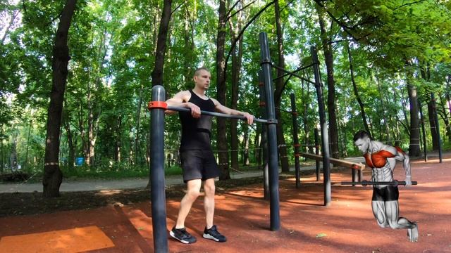 УПРАЖНЕНИЯ НА УЛИЧНОЙ ПЛОЩАДКЕ ДЛЯ НОВИЧКА!