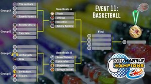 Marble Champions ┆ E11 Marble Basketball ┆ by Fubeca's Marble Runs