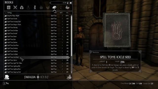 SKYRIM: Building the Ice Elf - Queen of Atmora смотреть онлайн