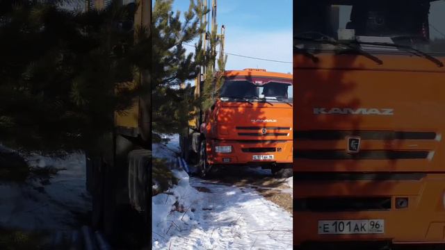 Бурение скважины на воду в Першино, Режевской район Свердловской области.