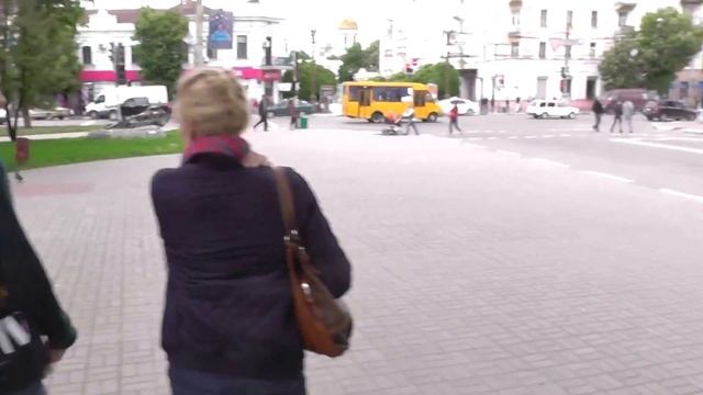 город Сумы Украина (центр города) смотреть онлайн