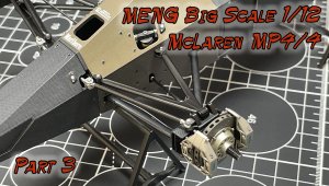 Big Scale Series 1/12th McLaren MP4/4 Часть 3