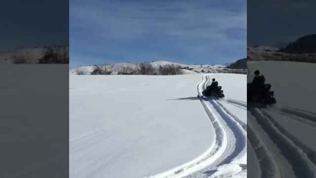 Катание на снегоходе в ГК Акбулак смотреть онлайн