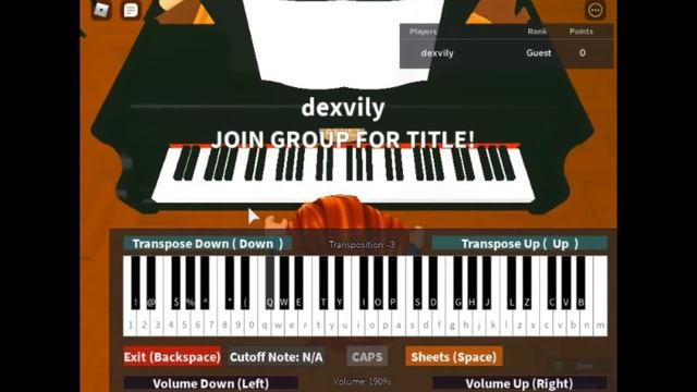 Fur Elise [Expert] Roblox Piano / Virtual Piano [NOTES IN DESC] смотреть онлайн