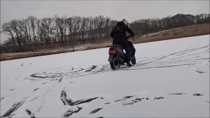 Зимние покатушки на скутерах