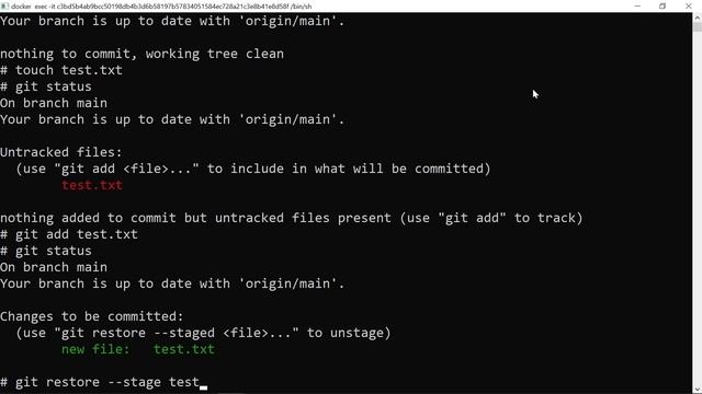Learn How to Use 'git add' and 'git commit' in Git смотреть онлайн