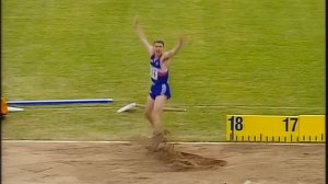 Triple Jump - Jonathan Edwards - World Records (18.16m & 18.29m)