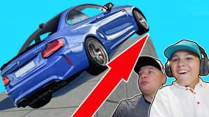 РАЗБИЛИ БМВ M2 на КРАШ ТРЕКЕ в BeamNg Drive