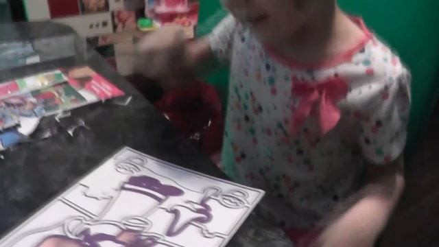 Роспись цветным песком "Маша" смотреть онлайн