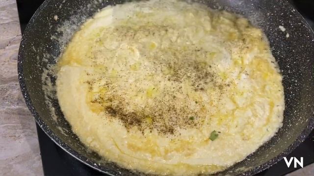 Рыба красная в сковороде с икрой  #красная_рыба