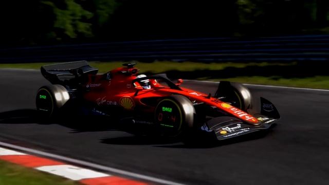 FERRARI F1-75 2022 al NORDSCHLEIFE - Last to First contro QUALSIASI auto