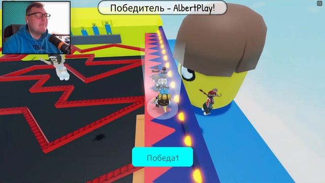 АЛЬБЕРТУС vs Глупый САЙМОН ГОВОРИТ в Roblox смотреть онлайн