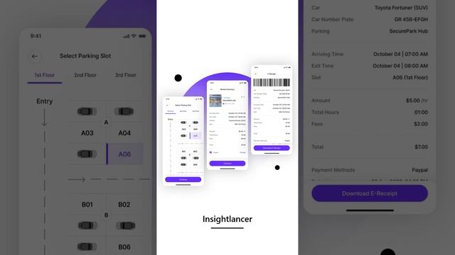 Car Parking App | Parking App UI Design | Figma UI Design | App UI Design | Parking App | App Desig