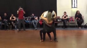 Macario and Anastasia Bachata Acrobatique Workshop (music) @ Salsa Gala Casablanca 2012.