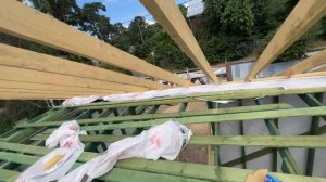 #Стропильная система двускатной крыши деревяного дома. Строим стропильную систему своими руками.