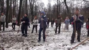 Тренировка по реальному цигуну с посохом в Москве