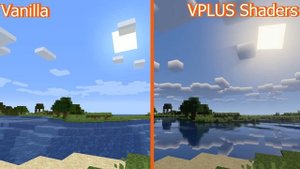 Minecraft | Vanilla vs VPLUS Shaders