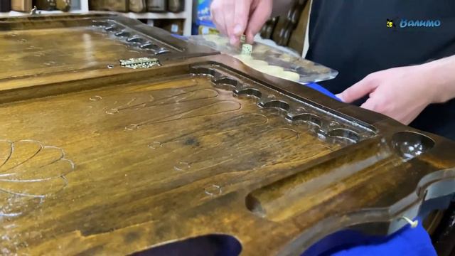 Нарды резные церковный сад