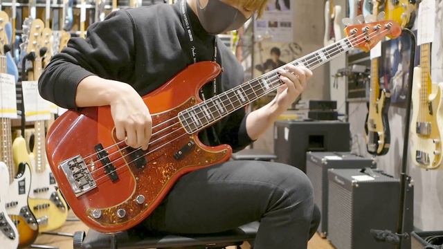 FENDER CUSTOM SHOP | 2022 Limited Edition Precision Bass Special Journeyman Relic Aged Dakota Red смотреть онлайн