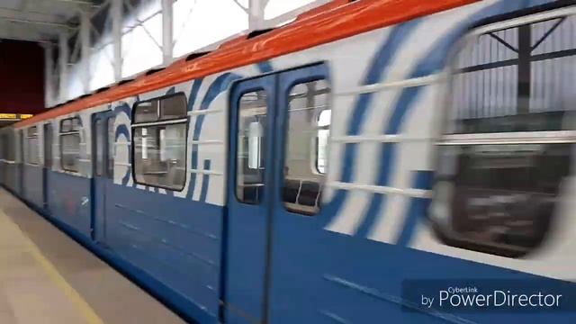 Станция м.Прокшино метропоезда Номерные