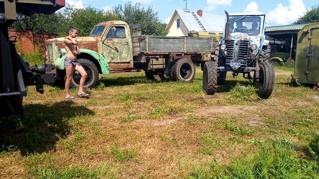 Ретро трактор МТЗ-50 "Беларусь"