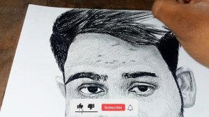 How To Draw Easy Hair Drawing With Charcoal Pencil For Beginners Step By Step