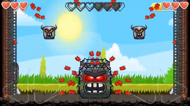 RED BALL 4 - ALL BALLS TWIN FUSION GAMEPLAY IN GREEN HILLS FUNNY BOSS FIGHT смотреть онлайн