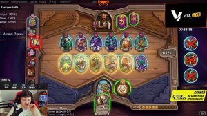 SilverName. Стэс вылетает на лоу % и решает СЛОЖНУЮ ЗАДАЧУ. Сильвернейм Hearthstone