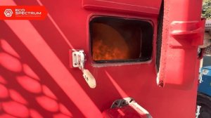 Термическая утилизация лузги подсолнечника в инсинераторе HURIKAN 200R