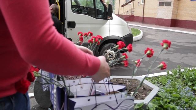 День Победы-подарки ветеранам г.Подольск 2016 смотреть онлайн