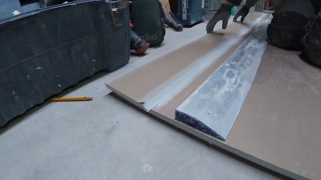 Арка из гипсокартона, болванка под артбетон.