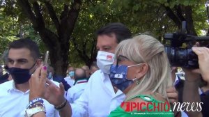 Matteo Salvini lancia l'ultima volata al Parco Hotel: "ora il voto spetta ai marchigiani"