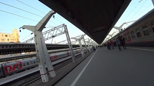 ...как объявляют поезда на Московском вокзале Санкт-Петербурга... (май 2018, новый информатор)