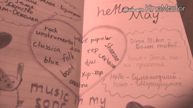 Идея оформления дневника\\ Девочки! Весело)) МУЗЫКА смотреть онлайн
