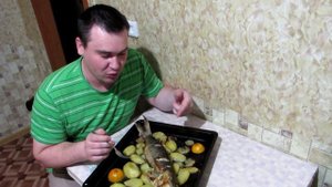 Кефаль в Духовке. Простой Рецепт