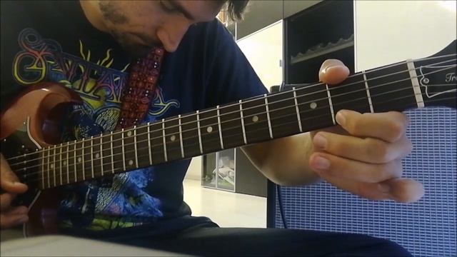 How I Play Samba Pa Ti by Carlos Santana - Guitar Tutorial (Part 1) смотреть онлайн